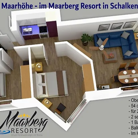 아파트 Maarhoehe 샬켄메렌
